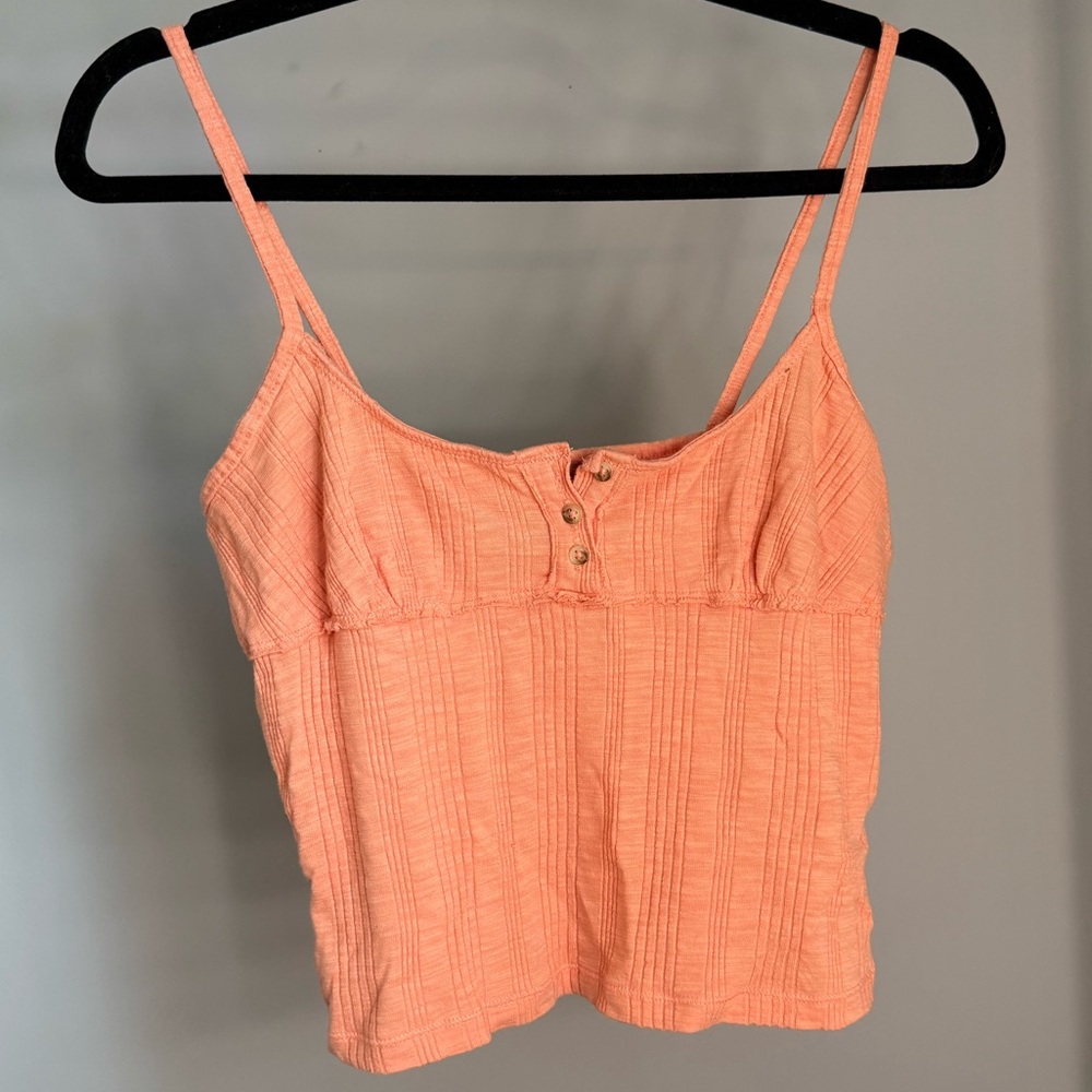 Women's Pilcro Orange Tank Top in Size Small